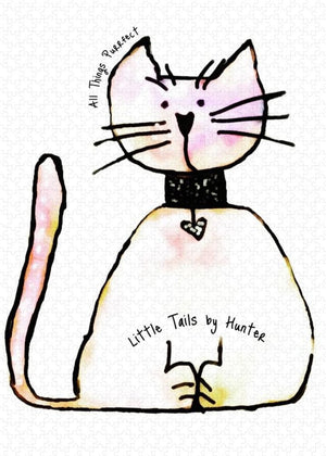 Little Tails by Hunter Light Pink Kitty With Heart Collar - Puzzle