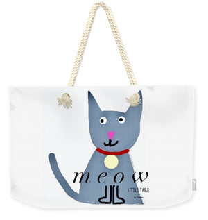 Little Tails - Meow - Weekender Tote Bag